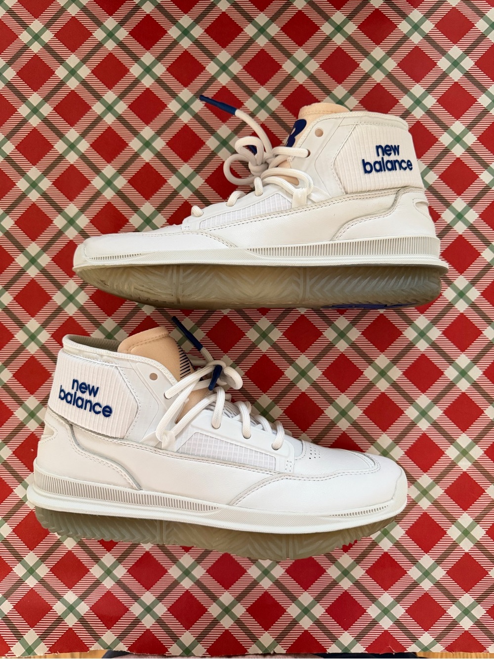New Balance 9000 white trainers. BB9000R1 Size US 9.5 #sneakers #lifestyle